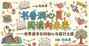 手账治愈风的书香阅读叙事风